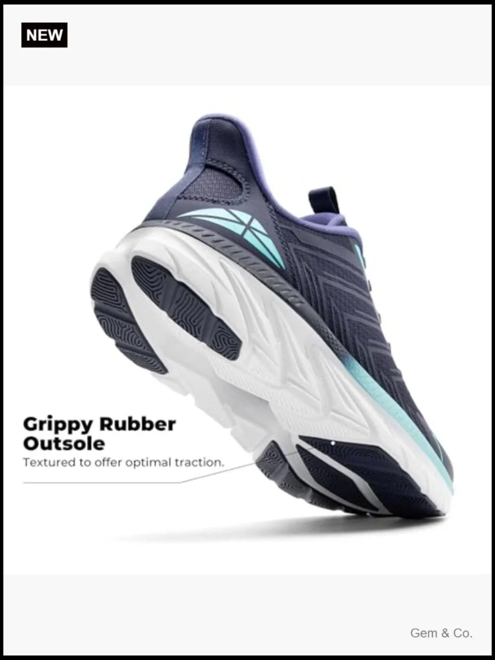 Slip On Walking Shoes Cushioned Breathable Non Slip Athletic Trainers